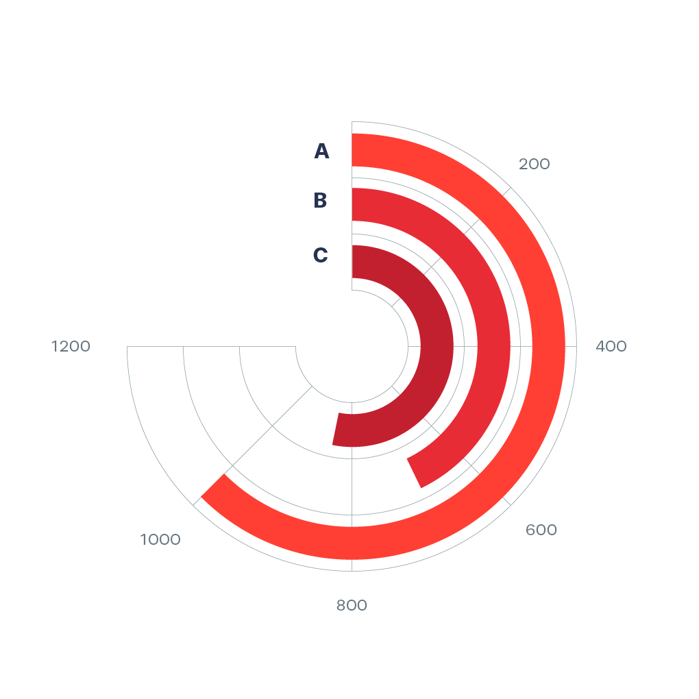 Radial Bar Chart Data Viz Project